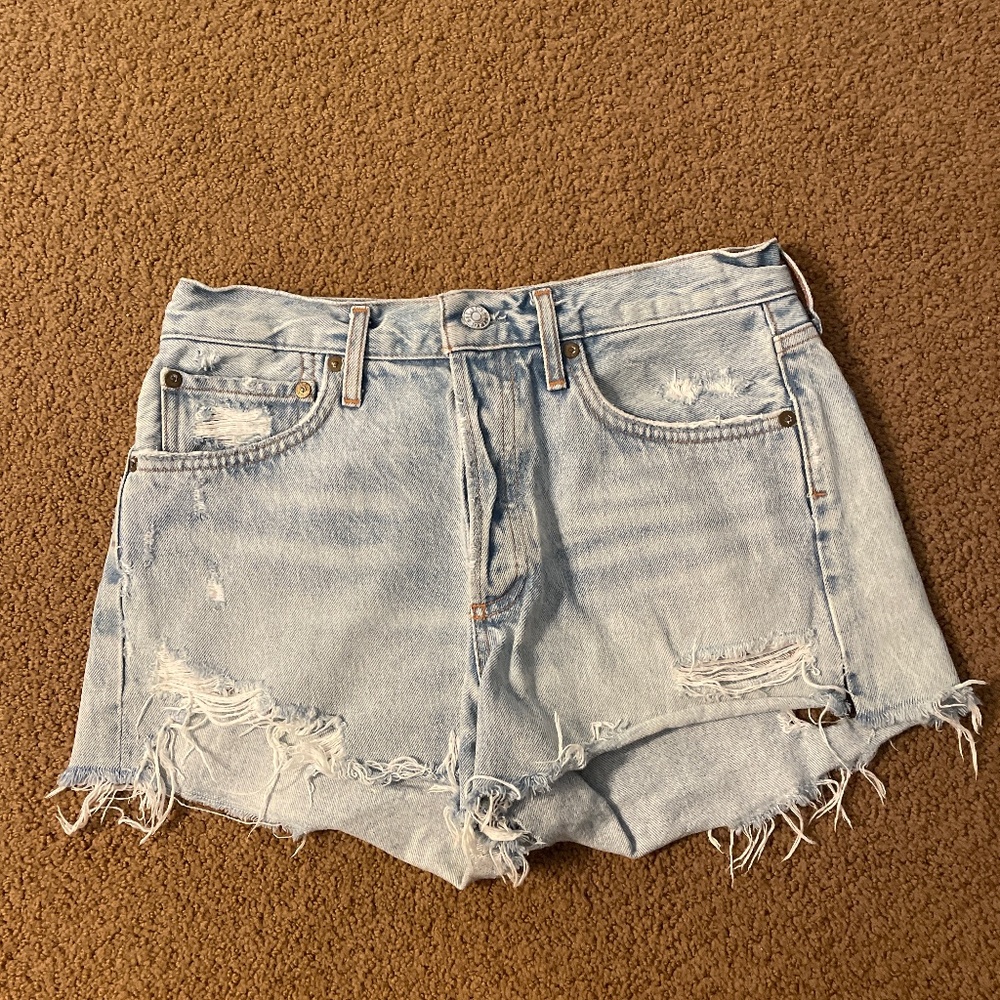 AGOLDE Parker Vintage Denim Shorts